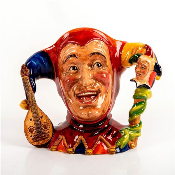 Royal Doulton Prototype Large Character Jug, Jester