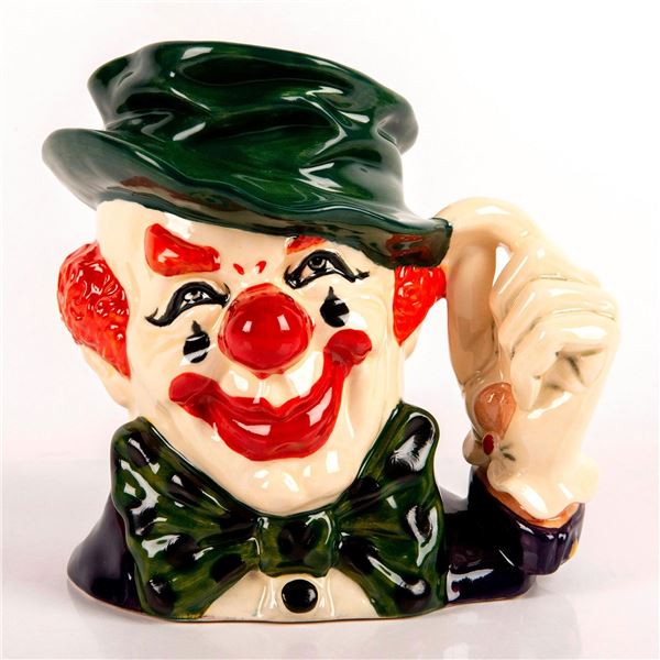 Royal Doulton Prototype Large Charcater Jug, Clown with Hat