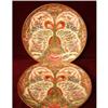 Image 1 : C. 1820 PAIR OF BUTTERFLY FAMILLE ROSE PLATES 9#2006278