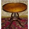 Image 1 : Early 1900's LYRE POST TEA TABLE #2006288