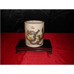 Chinese Porcelain Brush Pot of Qing Dynasty #2006415