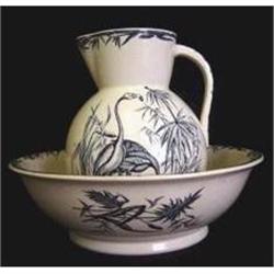 Burgess and Leigh Burleigh Ware Jug and Bowl #2006558