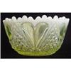 Image 1 : Vaseline Glass Bowl c1900 #2006601