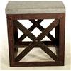 Image 1 : A 842 19th  Century Iron Table Stone Top Table #2006652