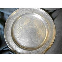 Augsburg Pewter Charger c. 1700-1750 #2006859