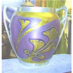 Wonderful Art Nouveau Art Glass Vase with #2006863