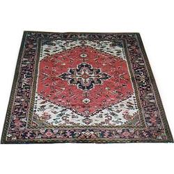 Persian Heriz Rug---6'-5"x5'-2" #2006940