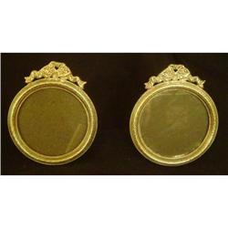 Pair of American Iron Picture Frames #2007113