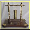 Image 1 : EDWARDIAN BRASS & WOOD DINNER GONG & GAVEL #2007156