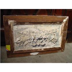 Louis XVI Framed Bas Relief from France #2007163