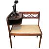 Image 1 : Gothic Revival Telephone Gossip Bench  #2018173