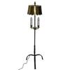 Image 1 : Georgian Style Wrought Iron Brasss Floor Lamp #2018391