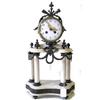 Image 1 : Marble Mantle Clock Candelabra Garniture Set #2018516