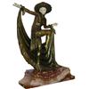 Image 1 : MIRVAL Art Deco Bronze Dancer Sculpture #2018551