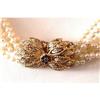 Image 1 : 8-Strand Pearl Necklace With Diamond Clasp #2018903