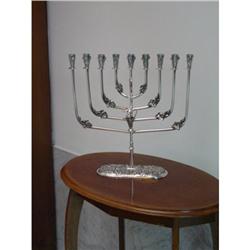 SILVER STERLING 925 JEWISH MENORAH  CANDELABRA #2033349