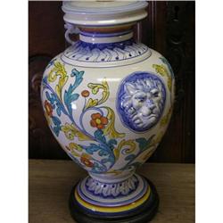 ITALIAN MAJOLICA  DERUTA LAMPS #2033351