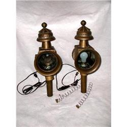 Lanterns English Stagecoach 19th Century #2033382