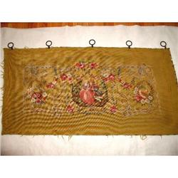 Needlepoint Tapestry C.1855 French With Hooks #2033408