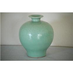 Chinese Long-Quan Porcelain Mei-Ping Vase    #2033544