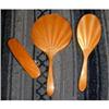 Image 1 : Golden Orange Guilloche Enamel Dresser Set #2033790