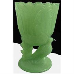 Jadeite Art Deco Bird Figural Vase #2033879