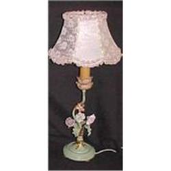 PAIR FRENCH TOLE LAMPS  #2033912