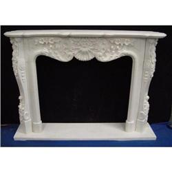 One of a Kind Marble Fireplace Mantel !! #2033929