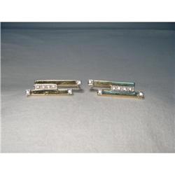 Rare Estate 14K YG Gold Diamond Drop Earrings #2034050