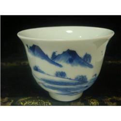 Chinese blue/white porcelain cup #2034242