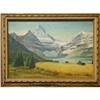 Image 1 : Mt. Assinboine landscape impressionist Breese #2044924