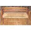 Image 1 : c. Late 1800's ANTIQUE RUSH SEAT BENCH  #2044940