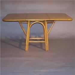 Vintage rattan table (frankl era) #2045099