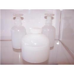 Set of 3 Cenedese Alabastro Glass Containers #2045135