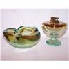 Image 1 : Murano Glass Smoking Set, lighter + ashtray #2045136