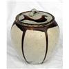 Image 1 : DO TAMBA POTTERY STONEWARE JAR & LID RARE WHITE#2045152