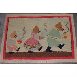 Hand Hooked Rug #2045200