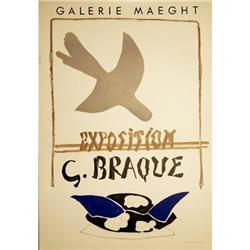 Original lithograph by Braque Maeght Exposition#2045221