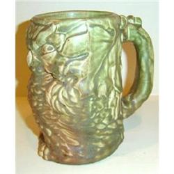 Rookwood Arts & Crafts vellum Mug Carved Owl #2045248