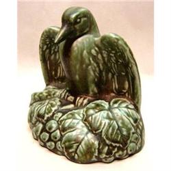 old vintage Rookwood BIRD Rook Bookend 1923 #2045257