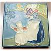 Image 1 : antique Rookwood Trivet Dutch Family 1925 #2045260