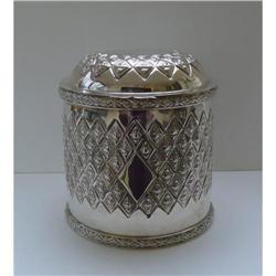 Victorian Silverplate Biscuit Box #2045412