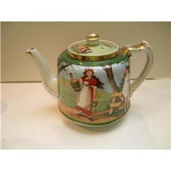 English Vintage Nursery Rhyme Teapot #2045430