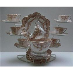 Wileman-Shelley Fern Empire 21 Piece Teaset #2045445