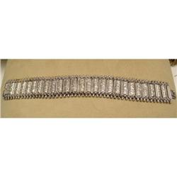 Victorian Sterling Link Bracelet #2045457