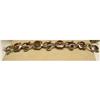 Image 1 : Victorian Sterling Link Bracelet with Citrines #2045459