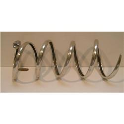Victorian Sterling Silver Coiled Snake Bracelet#2045465