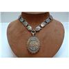 Image 1 : Victorian Sterling Silver Necklace and Locket #2045468