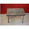 Image 1 : Primitive stool/bench in solid poplar #2045516