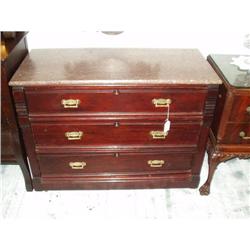 Mahogany Marbletop Chest of Drawers #2045671